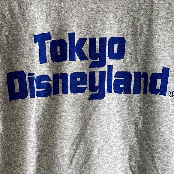 VINTAGE RARE DISNEY RESORTS Spell-out Tokyo Disneyland T Shirt Adult Small - Picture 2 of 14